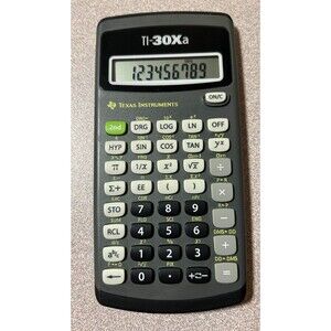Texas Instruments TI-30XA Calculator